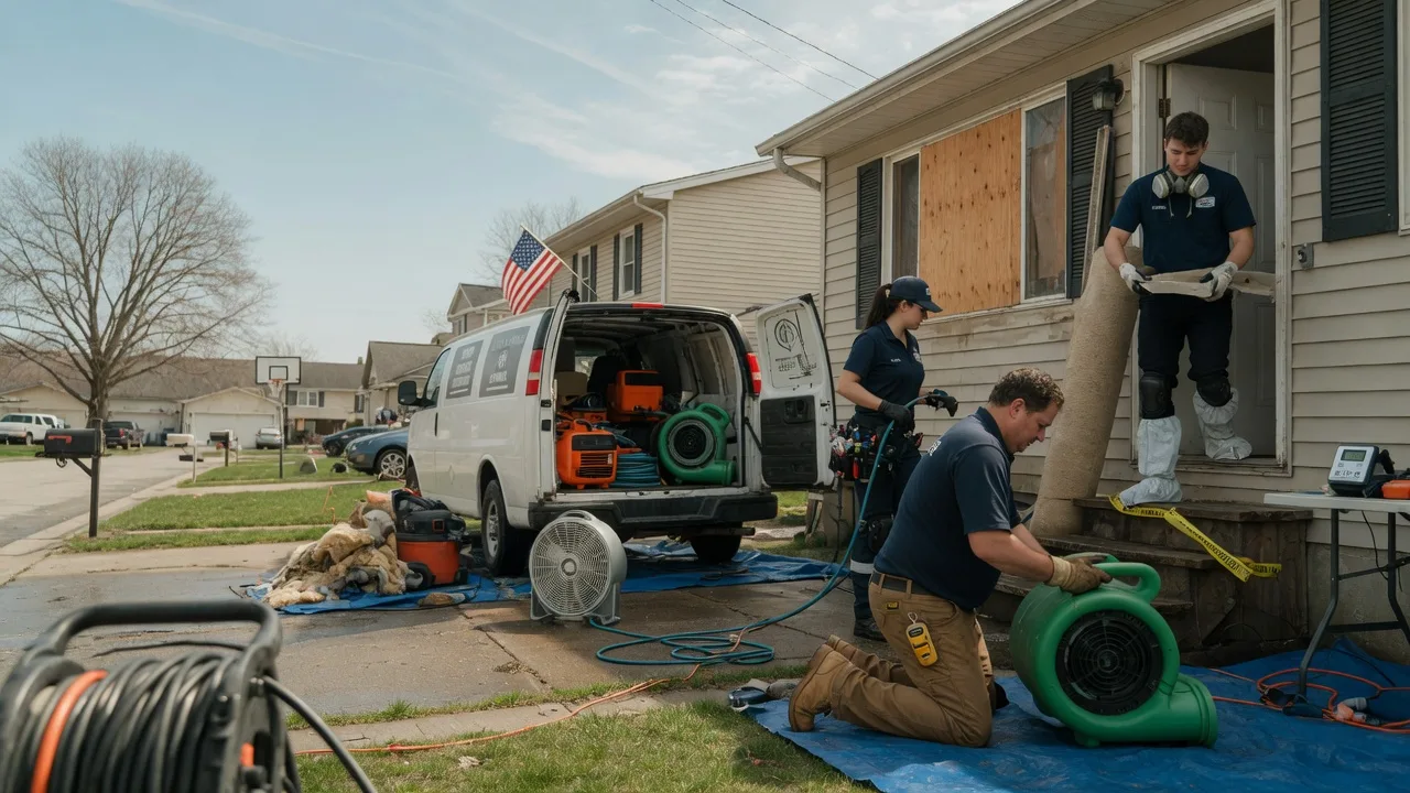 Water Damage Restoration in Dighton, MA near me